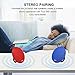 AOMAIS Ball Bluetooth Speakers,Wireless Portable Bluetooth 4.2,15W Superior Sound with DSP,Stereo Pairing for Surround Sound,Waterproof Rating IPX7,for Sports,Travel,Shower,Beach,Party(Blue)
