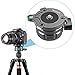 Neewer® Tripod Leveling Base with Offset Bubble Level for Canon,Nikon,and Other DSLR Cameras with 1/4