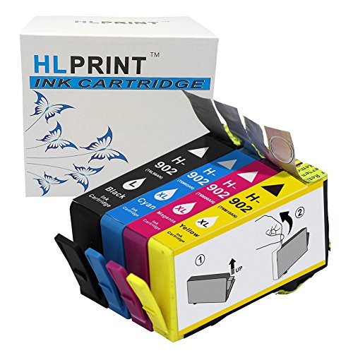 HLPRINT 902XL Ink Cartridges Remanufactured for HP 902 XL OfficeJet Pro 6951 6954 6960 6962 6968 6970 6975 6978 inkjet printer - Thumbnail 5
