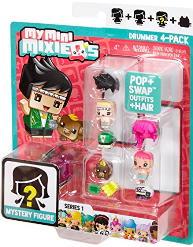 My Mini MixieQ's Drummer, 4-Pack
