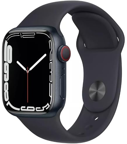 Amazon.com: Apple Watch Series 8 [GPS + Cellular, 41mm] - Midnight 