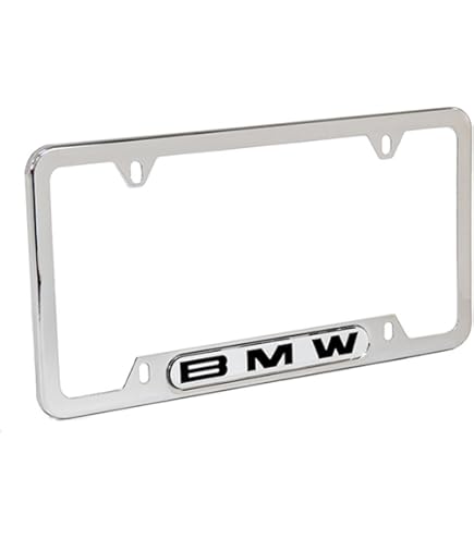 Amazon.com: BMW 82-12-0-010-395 License Plate Frame, 1 Pack