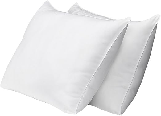 Amazon Com Exquisite Hotel Queen Size Bed Pillows 2 Pack White