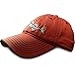 AKIZON Mens Hats Baseball Cap with Fish Bones - Fishing Hat for Men, Orange 7 1/4