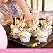 180+ PCS Complete Unicorn Party Supplies & Decorations - Glittery Unicorn Headband | Disposable Tableware Set | 30 Magical Balloons | 24 Pc Unicorn Cupcake Wrappers & Toppers | Party Favors