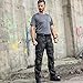 FREE SOLDIER Outdoor Men Teflon Scratch-Resistant Pants Four Seasons Hiking Climbing Tactical Trousers(Dark Camouflage 36W/31.5L)