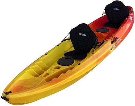 Amazon 運送会社営業所止め限定 福山通運 西濃運輸支店での引き取り限定 2 5人乗りレジャー フィッシングカヤック ストリームジャーニー カヤック G T ジャイアントトレバリー アルミパドル デラックスシングルシート付属 長さ3700ｍｍ 幅860mm 高さ400mm カラー