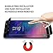 [2 Pack] Samsung Galaxy A6 Plus 2018 Screen Protector Glass Full Cover - RBEIK 9H Hardness Full Coverage Bubble Free Tempered Glass Screen Protector for Samsung Galaxy A6+ 2018, Black