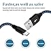 ONSON Micro USB Cable,4Pack 3FT/6FT/6FT/10FT Long Premium Nylon Braided Android Charger USB to Micro USB Charging Cable Samsung Charger Cord for Samsung Galaxy S7 Edge/S7/S6/S4/S3,Note 5/4/3 (Blue)