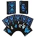 Joyoldelf Waterproof Poker Playing Cards with Wolf Pattern, Plastic PVC Cool Cards with Gift Box, Great for Magic, Cardistry and Party