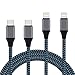 USB C to Lightning Cable, 2 Pack 6Ft Nylon Braided MFi Certified iPhone Charger Compatible with iPhone 14/13/12/12Pro/12ProMax/11/11Pro/11Pro MAX/XS/XS MAX/XR/X/8/8Plus/7/7Plus and More