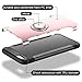 SAMONPOW Kickstand Cover for iPhone 5 Case iPhone SE Case iPhone 5s Case Slim Fit Shock Absorption Drop Protection Cover with Ring Holder Case for iPhone 5 5s SE Rose Gold