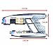 Yacn Star Lord Gun Blaster Cosplay Replica for Guardians of The Galaxy Peter Quill Gun Weapon (one Pair)