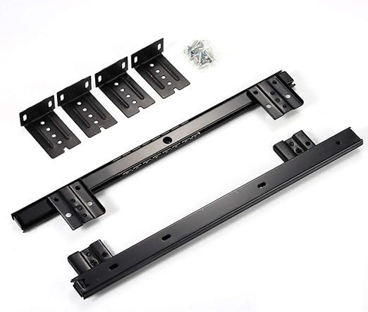 Amazon Com Drawer Slide Steel Ball Slide Rails Keyboard Rails