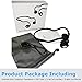 Open Ear Wireless Bone Conduction Headphones Liwithpro Bluetooth Folding Sweatproof Earphones Sports Headset with Microphone and Volume Control for Cycling Running Gym Black