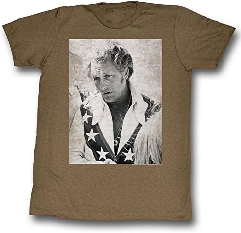 Evel Knievel Men's Chillin Slim Fit T-shirt X-Large Mocha Heather