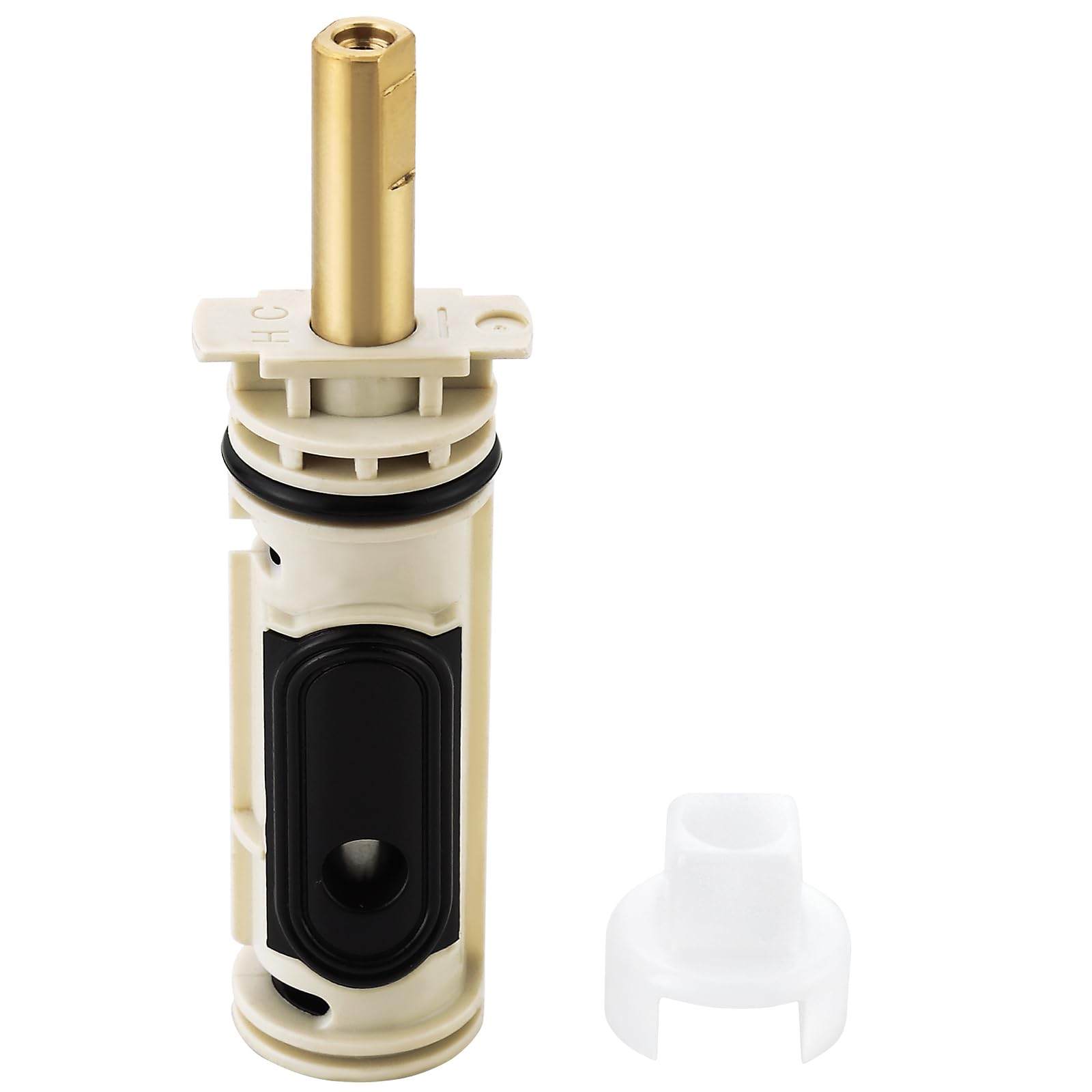 Photo 1 of 1222 Cartridge Kit Compatible with Moen Tub Shower, Replacement for Moen Posi Temp One-Handle Faucets, Durable Brass