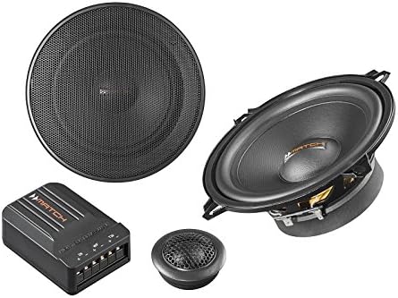 Match Speaker MS52 °C 13 cm 240 Watt incl. installation kit for BMW Mini Cooper R53 2002 to 08/2006 for FRONT DOORS