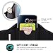 JOTO Running Armband for iPhone Xs Max XR XS X 8+ 7+ 6S+ 6 Plus, Samsung Galaxy S9+ S8 Plus Note 10 8 5, Pixel 3 XL, LG G7 V30, Sports Arm Case Exercise Gym Pouch Workout Cover –Black