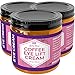 Coffee Eye Lift Cream by Leven Rose 100% Natural, Reduces Puffiness, Brightens Tired Eyes & Dark Circles, Anti Aging, Firming, Collagen Building, Deep Hydrating Wrinkle Creme 1 ozthumb 4
