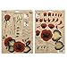 Donna Dewberry One Stroke Painting Instruction Reusable Teaching Paint Folk Art Double Sided Sheets Pack of 5