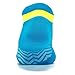 Feetures! Men's High Performance Cushion, Hawaiian Blue, Large