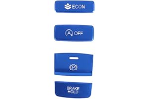Automotive interior Compatible With Civic 11th Gen 2022 2023 2024 Car Gear Button Cover Trim Stickers Electronic Handbrake P 