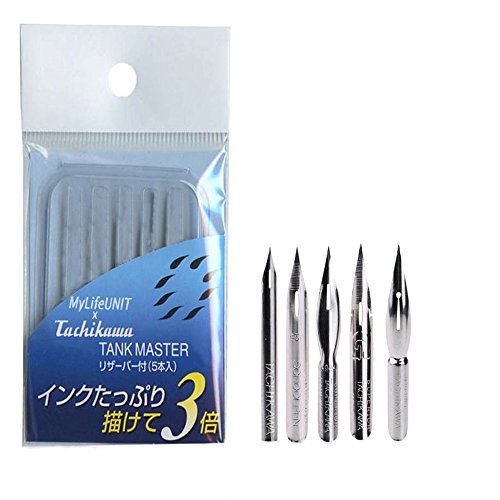 MyLifeUNIT Tachikawa Comic Pen Nib Set 5 Nibs Pricepulse