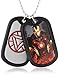 Marvel Comics Men's Stainless Steel Ironman Double Dog Tag Chain Pendant Necklace, 22