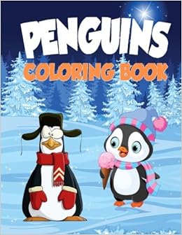 70+ Coloring Book Pictures Of Penguins Picture HD