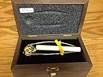 Harry Potter Rare GOLDEN SNITCH Quidditch Match Replica with Wooden Case and Warner Bros COA + Yellow Ribbon