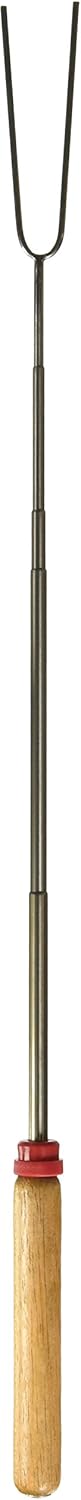 Coghlan's Telescoping Extension BBQ Fork, Wooden Handle: Coghlans: Sports & Outdoors