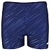 Vocni Men's Compression Quick Dry Rapid Swim Splice Square Leg Short Jammer Swimsuit