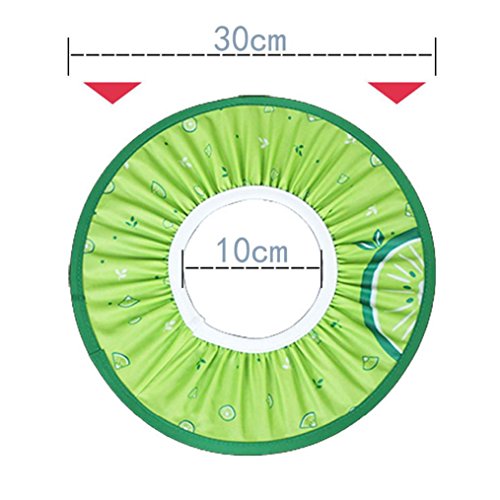 AMA(TM) Shampoo Shower Bath Hair Wash Protection Cap Soft Flexible Hat for Toddler,Baby,Kids,Child (Green)