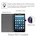 Fintie Folio Case for Amazon Fire HD 8 (2016 6th Generation), Slim Fit Premium Vegan Leather Standing Cover Auto Wake/Sleep for Fire HD 8 Tablet (2016 6th Gen Only), Galaxy