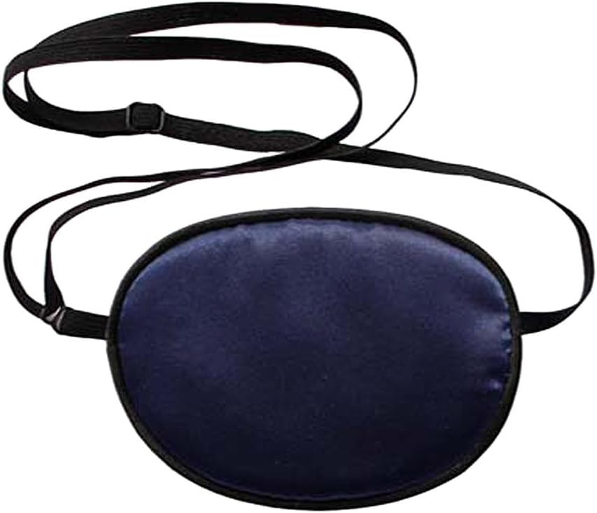 Tukistore 1Pcs Silk Cache Eye Adult Eye Patch Eye Mask for Amblyopia Eye Lazy Eye Recovery