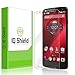 IQShield Screen Protector Compatible with Motorola Droid Turbo 2 LiquidSkin Anti-Bubble Clear TPU Film