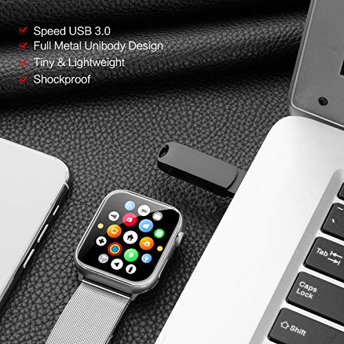 USB Flash Drive Memory Stick 256GB USB Drive KEAINIKJ USB Drive Thumb Drive USB 3.0 Flash Drives Pen Drive USB Storage for PC Backup Drive USB Stick Jump Drive Zip Drive (256GB, Black) - Thumbnail 2
