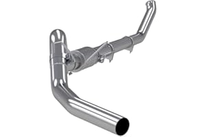 MBRP 4 Inch Exhaust System Turbo Back Single Side Exit, Fits Dodge Ram 2500/Ram 3500 2003-2004, 5.9L Cummins Engine Only, Alu