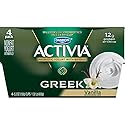 Dannon, Activia Greek Vanilla Nonfat Yogurt, 5.3 oz, 4 Count