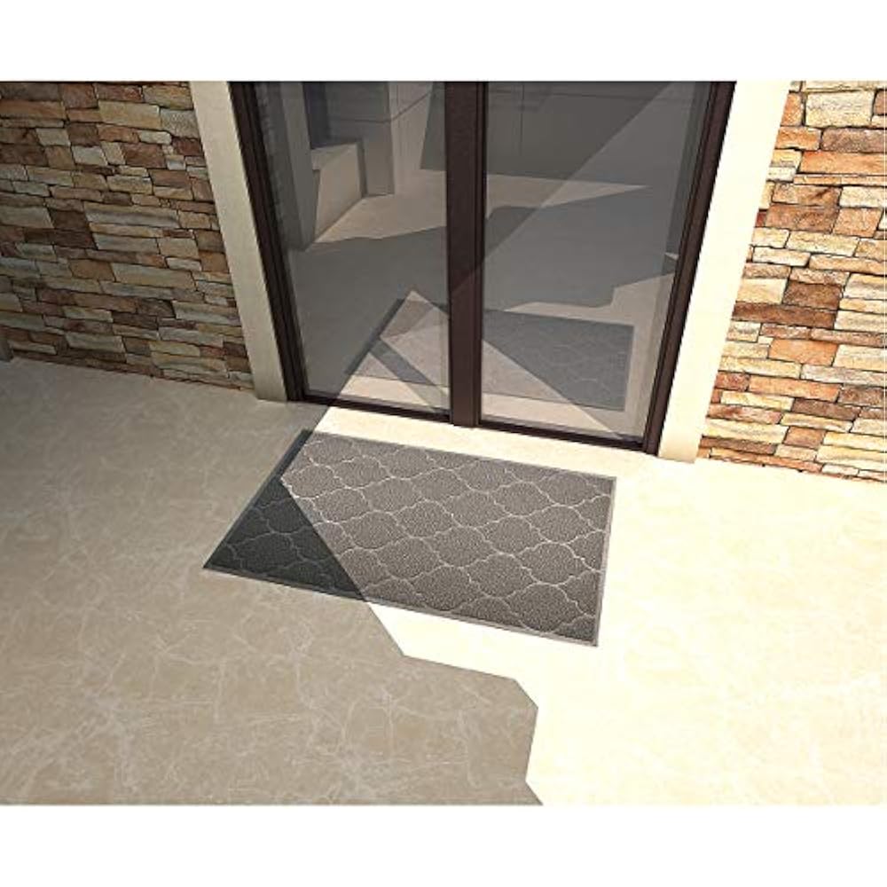 Large Door Mats, 46" X 35" XL Jumbo Size Outdoor Indoor Entrance