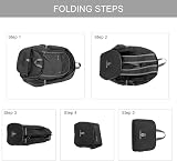 30L Backpack Foldable Waterproof Ultralight Daypack Black view 3