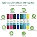 IUGA Eco Friendly Yoga Mat with Alignment Lines, Free Carry Strap, Non Slip TPE Yoga Mat for All Types of Yoga, Extra Large Exercise and Fitness Mat Size 72”X26”X1/4