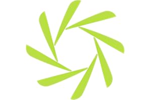 M.SJUMPPER ARCHERY Arrows Vanes Fletches 3 Inch Plastic TPU Fletching for Hunting Targeting Arrow (51 Pack)