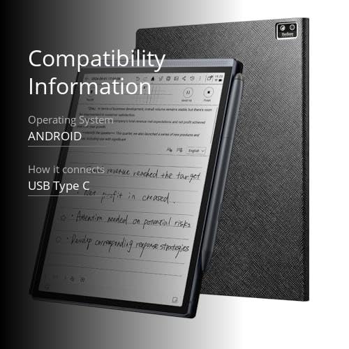 iflytek AINOTE Air 2 Bundle – Stylus Pen & Folio Case, 8.2