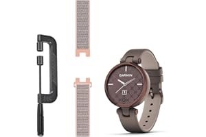 Leiou Sport Mesh Strap Compatible with Garmin Lily GPS Smartwatch Bands Woven Nylon Replacement Accessory Watch Wristband with Remove Band Tool