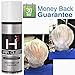 Hair Cubed® - Silver, Hair Building Fiber Spray -(Water Proof) Lasts 2 - 5 Months
