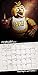 2019 Five Nights at Freddy's Wall Calendar 16 Month