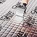 MAT66 80 mil 72 sqft Car Sound Deadening Mat, Butyl Automotive Sound Deadener, Audio Noise Insulation and Dampening