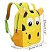 Hipiwe Little Kid Toddler Backpack Baby Boys Girls Kindergarten Pre School Bags Cute Neoprene Cartoon Backpacks for Children 1-5 Years Old (Giraffe Large Size)